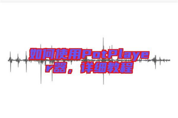 如何使用PotPlayer器，詳細(xì)教程