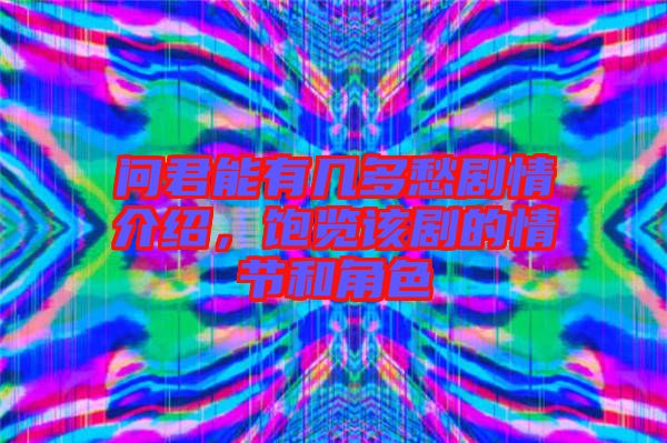 問君能有幾多愁劇情介紹，飽覽該劇的情節(jié)和角色