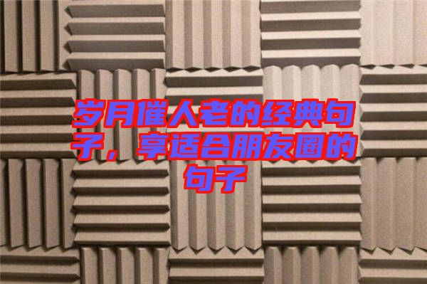 歲月催人老的經(jīng)典句子，享適合朋友圈的句子