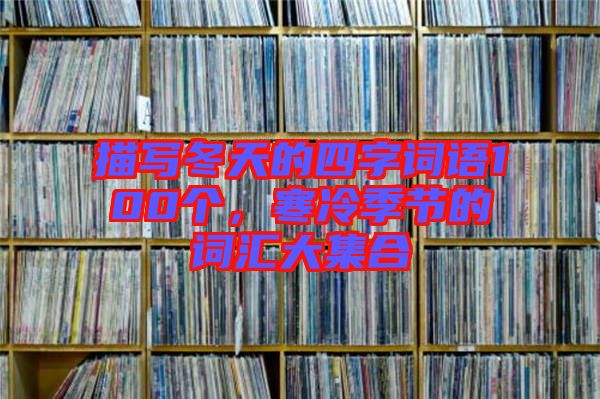 描寫(xiě)冬天的四字詞語(yǔ)100個(gè)，寒冷季節(jié)的詞匯大集合