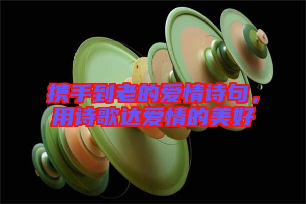 攜手到老的愛(ài)情詩(shī)句，用詩(shī)歌達(dá)愛(ài)情的美好
