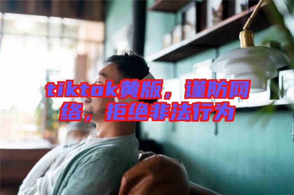 tiktok黃版，謹防網(wǎng)絡，拒絕非法行為