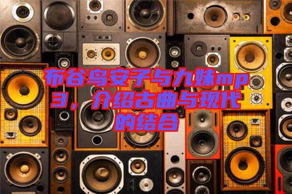 布谷鳥安子與九妹mp3，介紹古曲與現(xiàn)代的結(jié)合