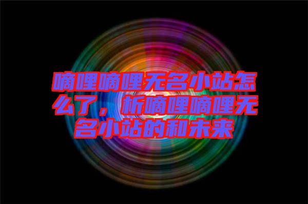 嘀哩嘀哩無名小站怎么了，析嘀哩嘀哩無名小站的和未來