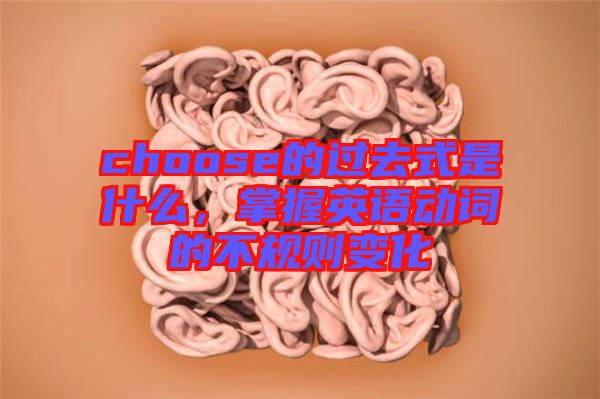 choose的過去式是什么，掌握英語動(dòng)詞的不規(guī)則變化