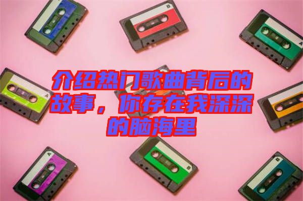 介紹熱門歌曲背后的故事，你存在我深深的腦海里