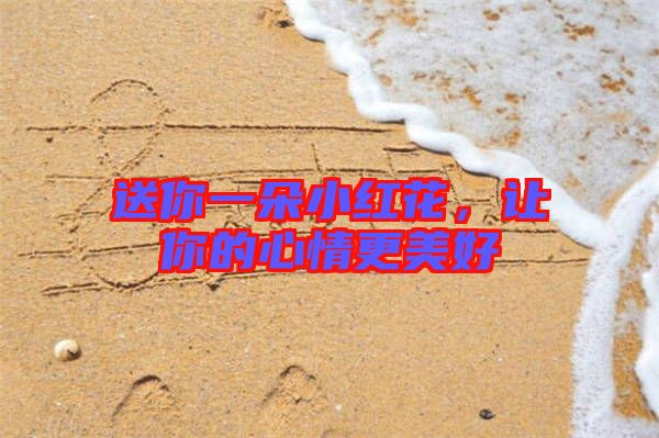 送你一朵小紅花，讓你的心情更美好